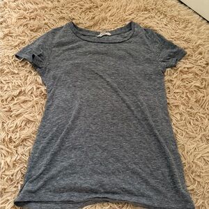 grey victoria's secret PINK short sleeve casual tee